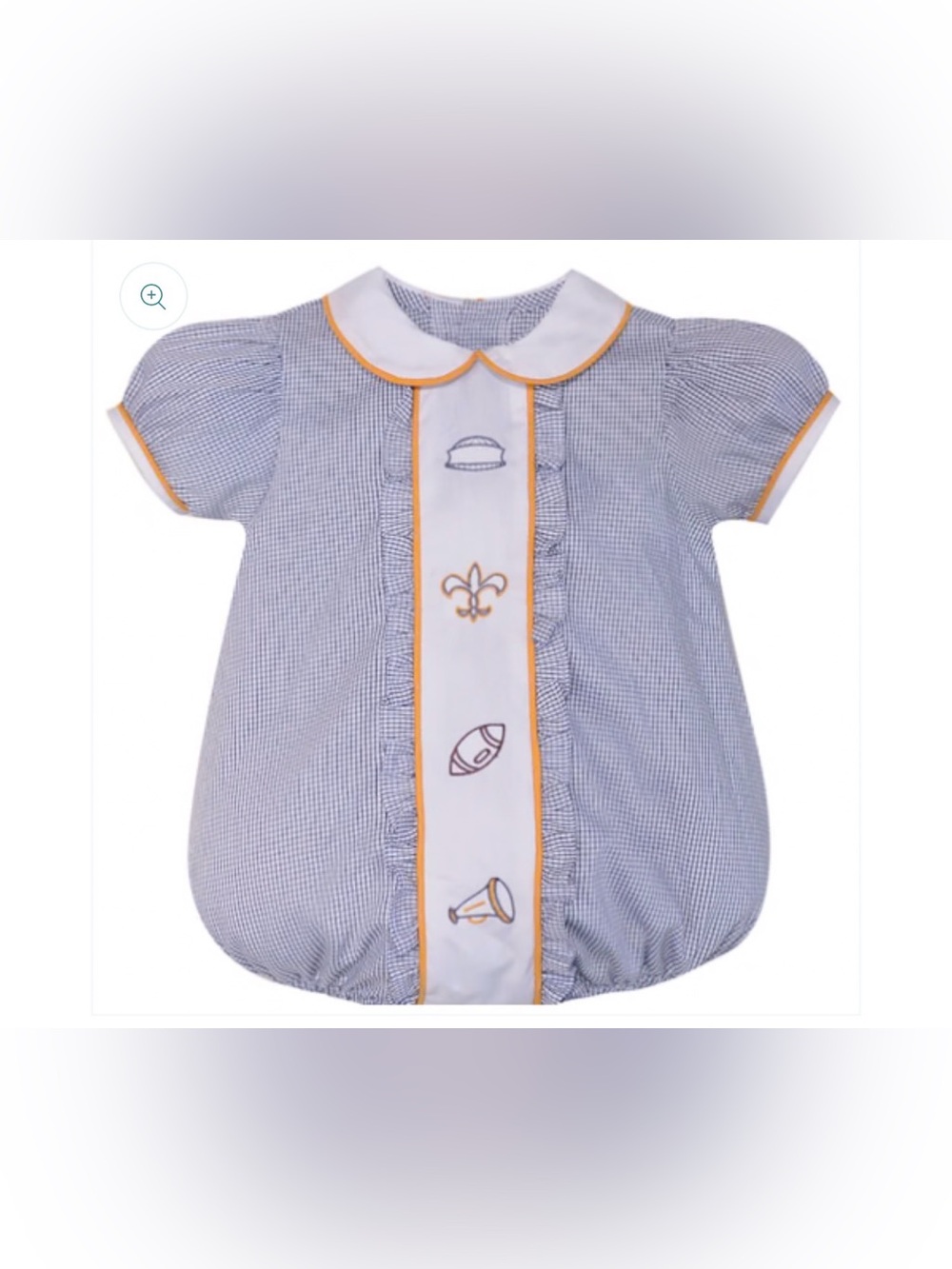 REMEMBER NGUYEN Southern Saturday Saints 4 Logo Girl Bubble - 12M